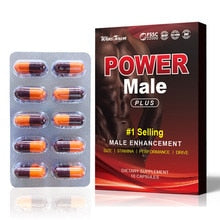 Natural Libido Enhancement pills 10 piece - By Power Male