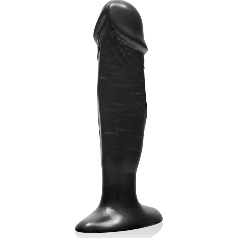 Cock Shaped Butt Plug Medium Black - By Si Novelties