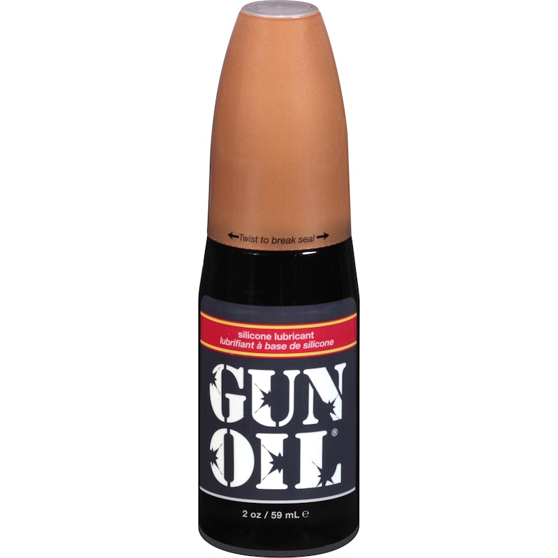 Gun Oil 2oz/59ml Flip Top Bottle Silicone Hybrid Lubricant