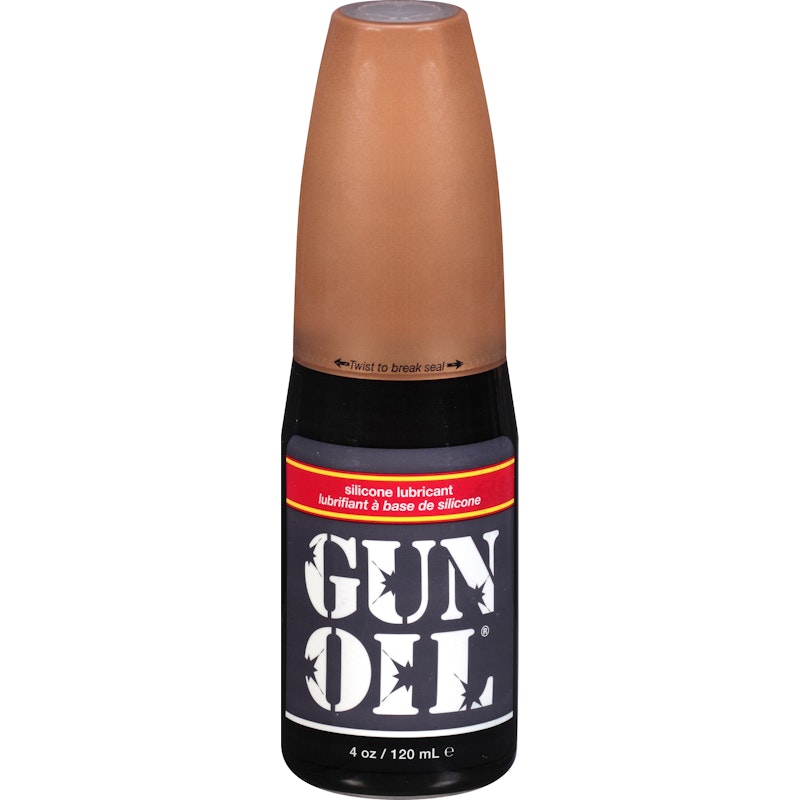 Gun Oil 4oz/120ml Flip Top Bottle Silicone Hybrid Lubricant