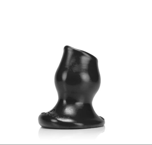 Pighole 1 Hollow Plug Small Black