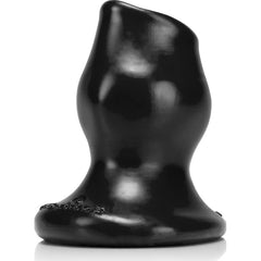 Pighole 2 Hollow Butt Plug Medium Black