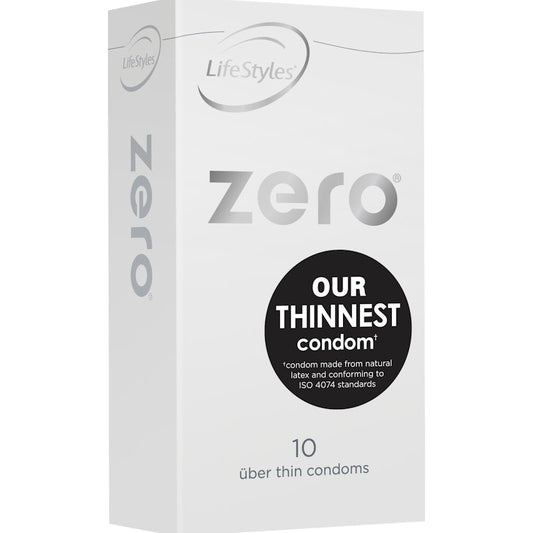 LifeStyles Zero 10 Pack Condoms
