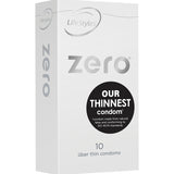 LifeStyles Zero 10 Pack Condoms