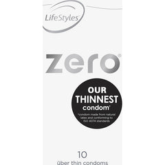 LifeStyles Zero 10 Pack Condoms