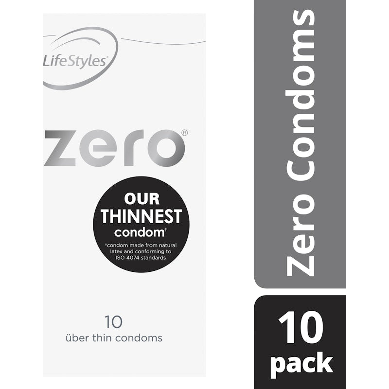 LifeStyles Zero 10 Pack Condoms