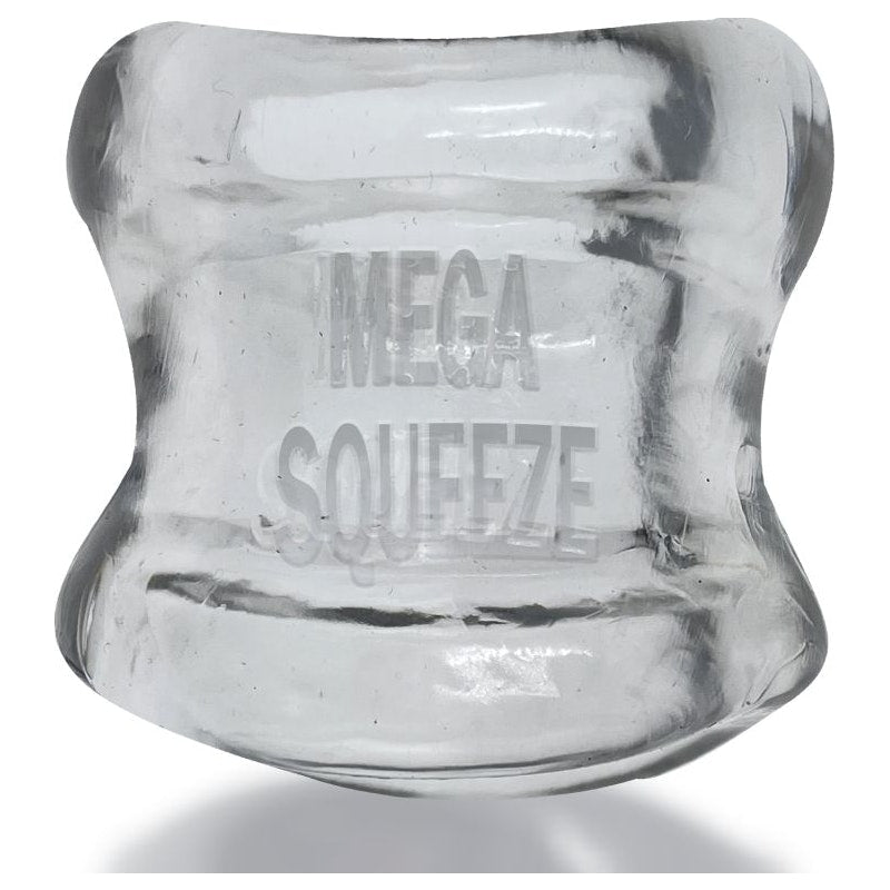 Mega Squeeze Rubber Ball Stretcher Clear - By Oxballs