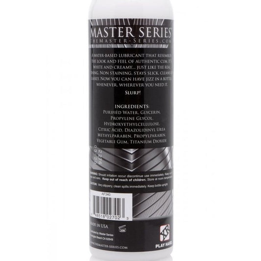 Jizz Lube 8oz bottle with packaging
