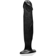 Cock Shaped Butt Plug Large Black - By Si Novelties