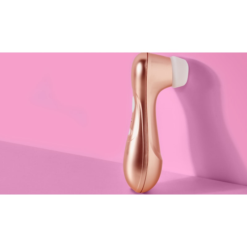 Satisfyer Pro 2 Air Pulse Clitoral Vibrator Rose Gold