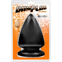 Extra Large Butt Plug Black - By Si Novelties