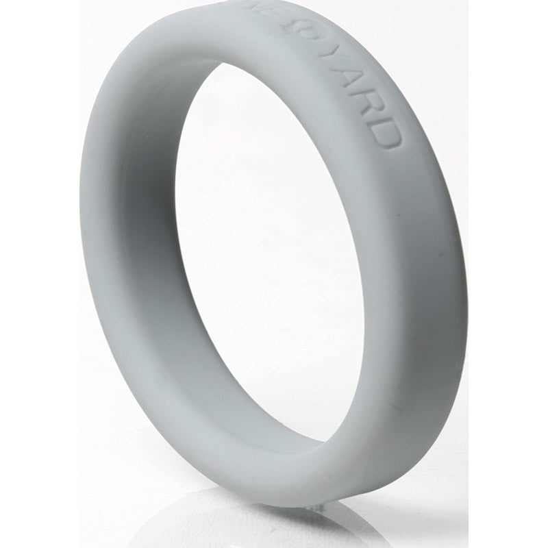 45mm Silicone Cock ring Grey - By Boneyard