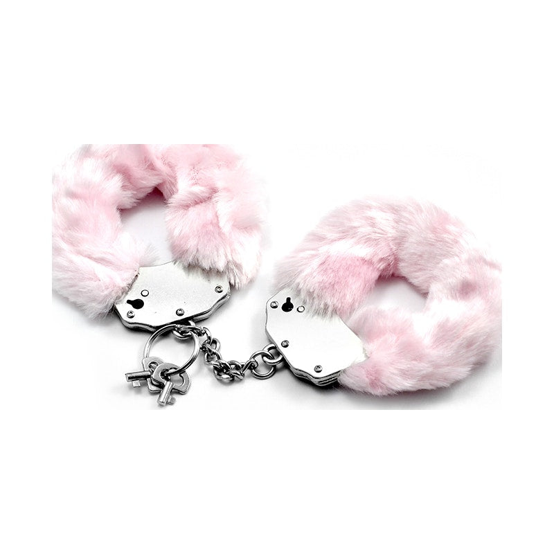 Fetish Fluffy Hand Cuffs Pink