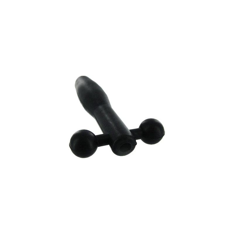 Silicone Cum-Thru Barbell Penis Sound Plug