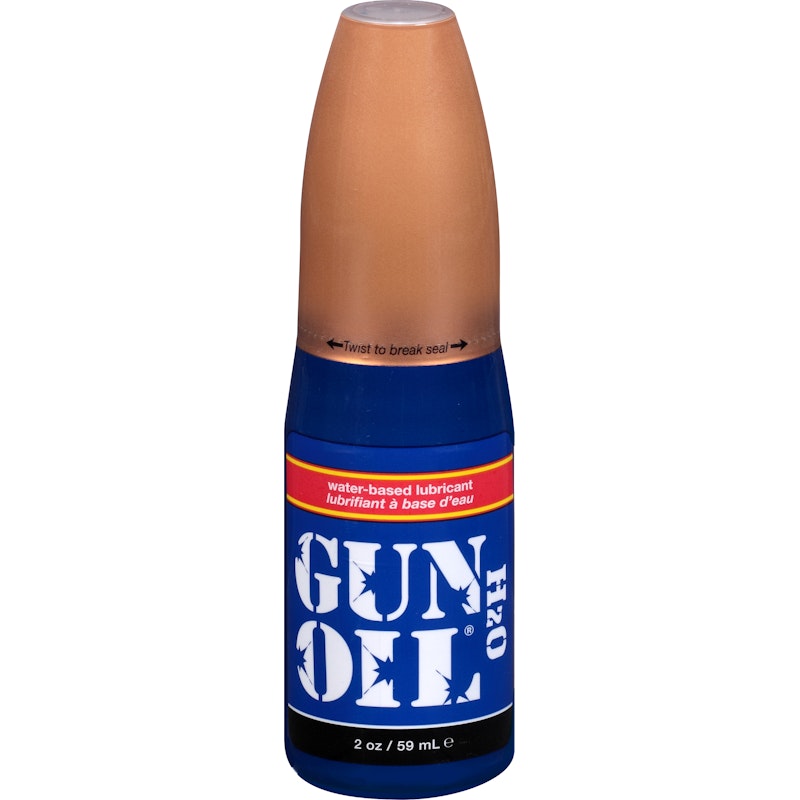 Gun Oil H2O 2oz/59ml Flip Top Bottle Water Based Lubricant