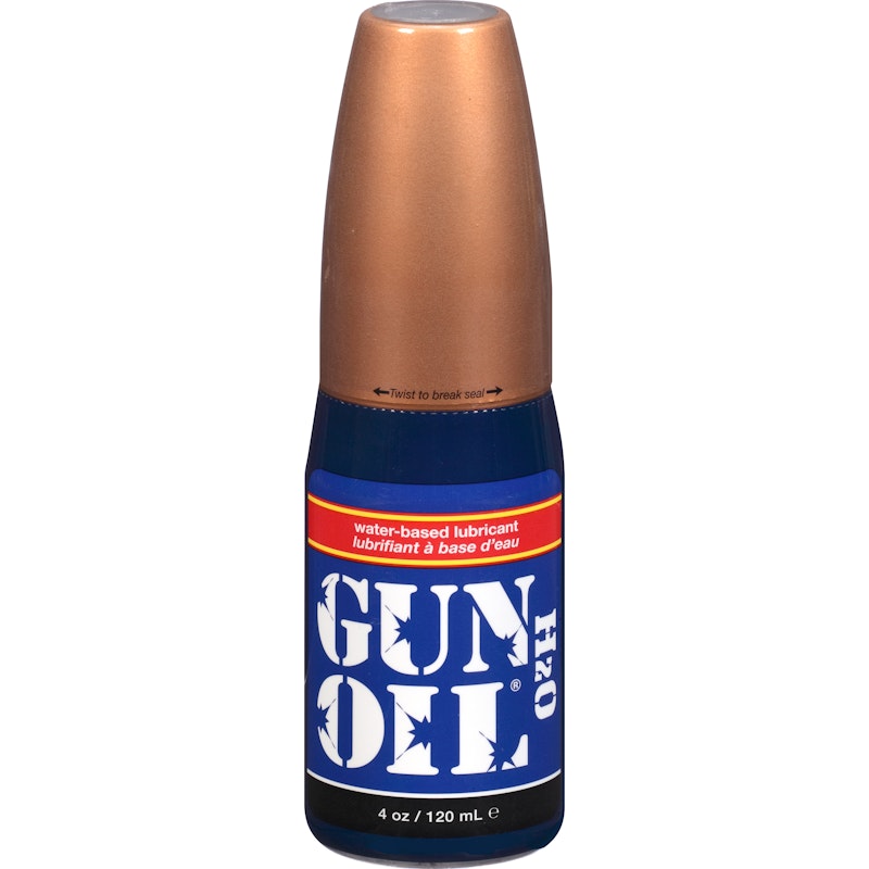 Gun Oil H2O 4oz/120ml Flip Top Bottle Water Based Lubricant