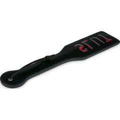 Slut Spank Paddle Black