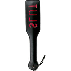 Slut Spank Paddle Black