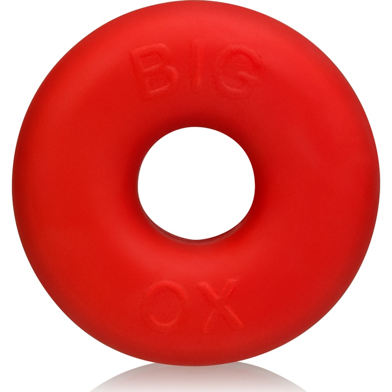 Big Ox Cockring Red - By Oxballs