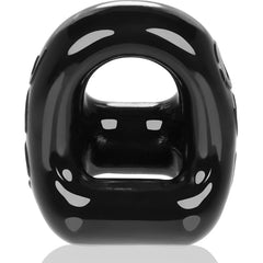 360 Cockring And Ball Toy Black - By Oxballs