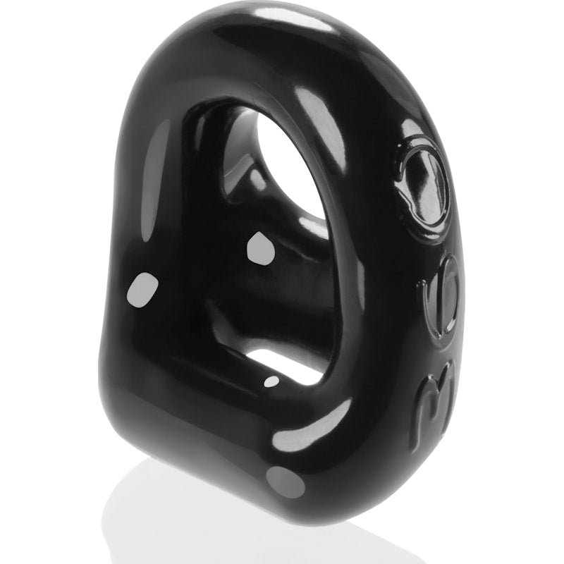 360 Cockring And Ball Toy Black - By Oxballs