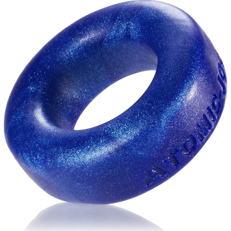 Rubber Cock T Cockring Blue - By OxBalls