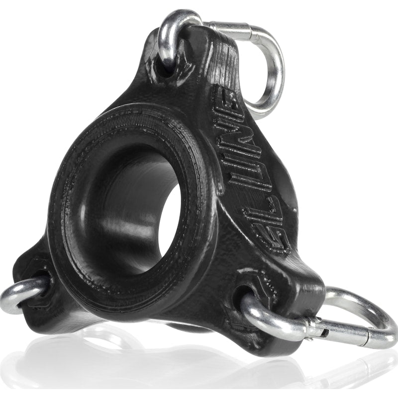 Slung Rubber Ballstretcher Black - By Oxballs