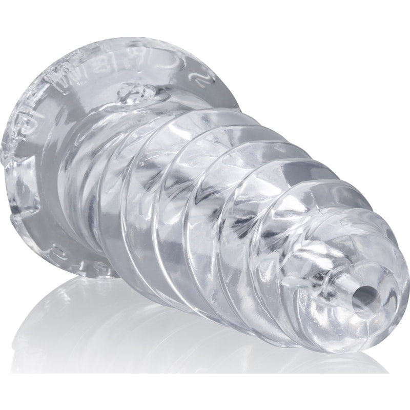 ScrewD Super Squish Corkscrew Jackoff Toy Clear