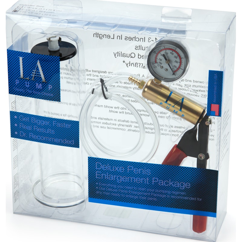 Penis Pump Enlargement Package 2.25 inch - By LA Pump