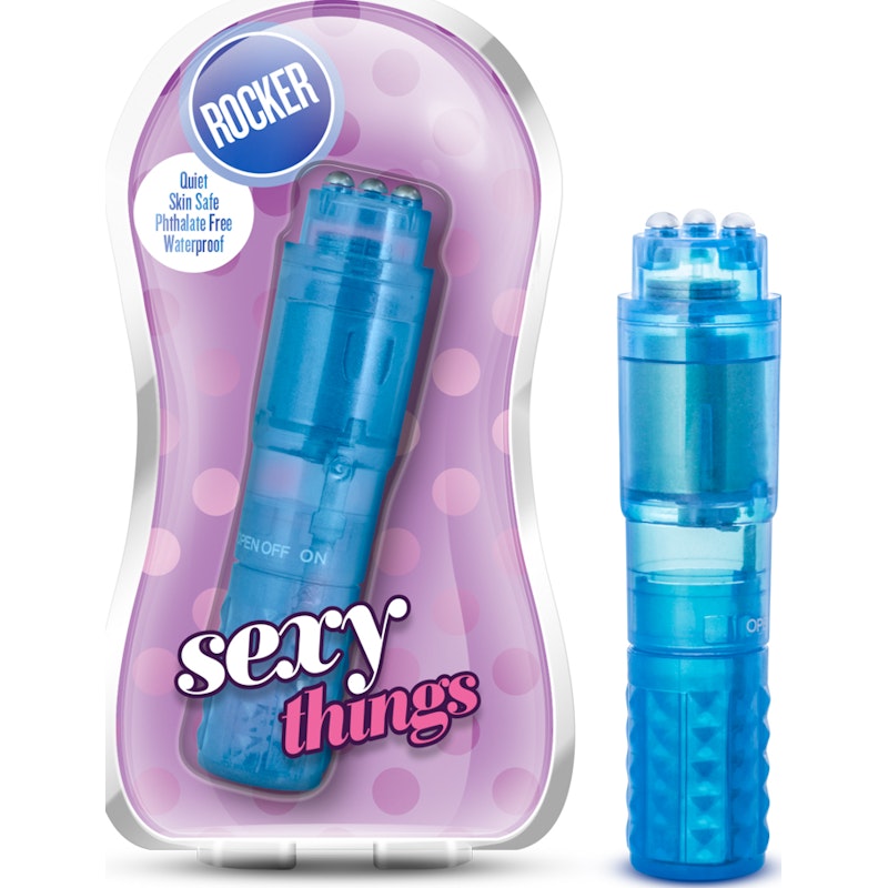 Sexy Things Rocker Bullet Vibrator Blue