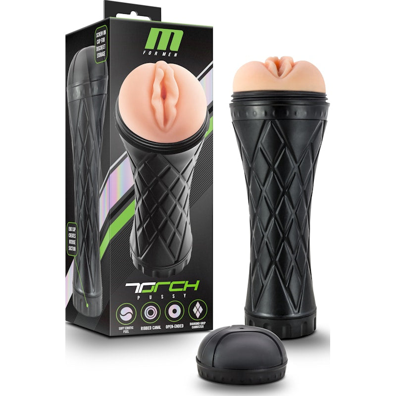 Realistic Masturbator Hard Case - M for Men