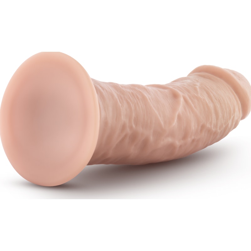 8 inch Realistic Dildo With Suction Cup Vanilla - By Dr Skin