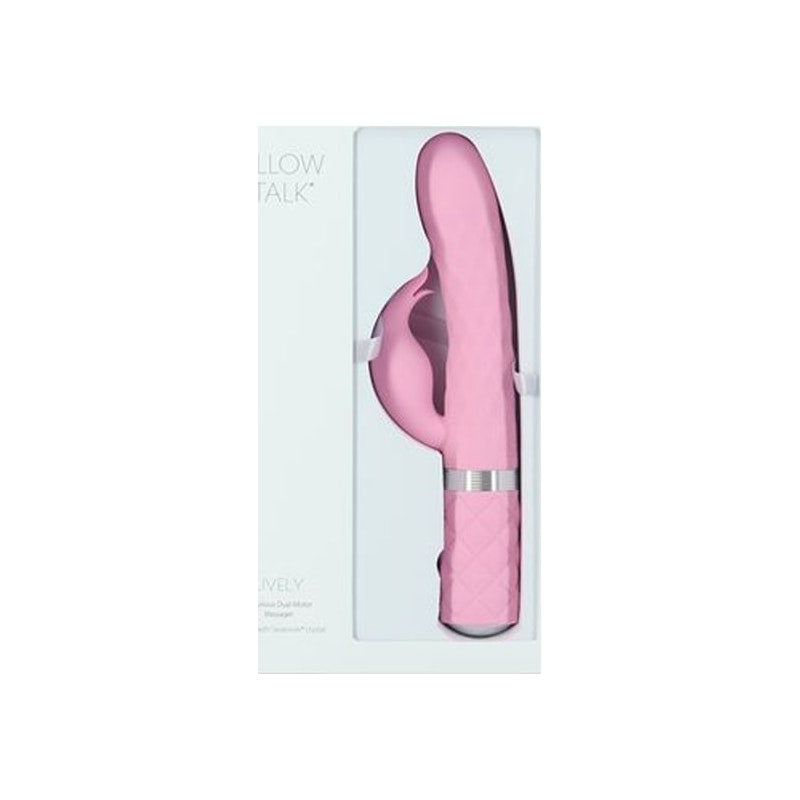 Pillow Talk Rabbit Vibrator Lively Pink