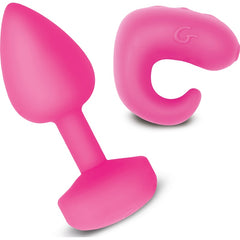 G kit Anal Butt Plug Pink - By G-Vibe