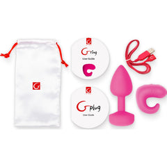 G kit Anal Butt Plug Pink - By G-Vibe