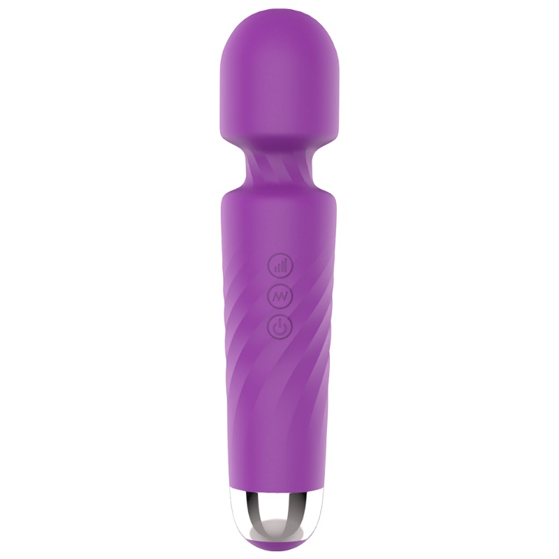 Hero 2 Wand Purple Rechargeable Wand Vibrator