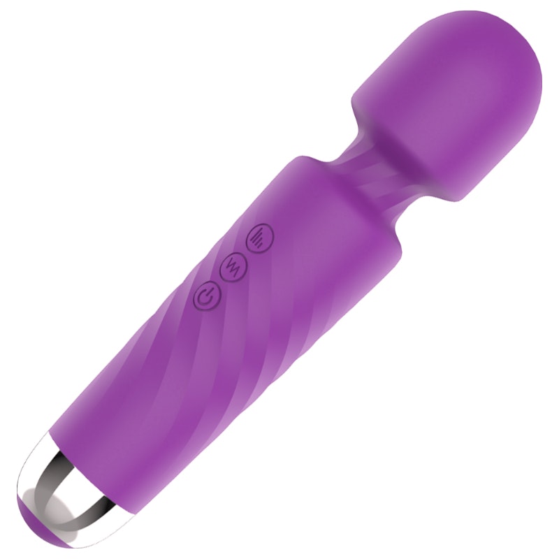 Hero 2 Wand Purple Rechargeable Wand Vibrator