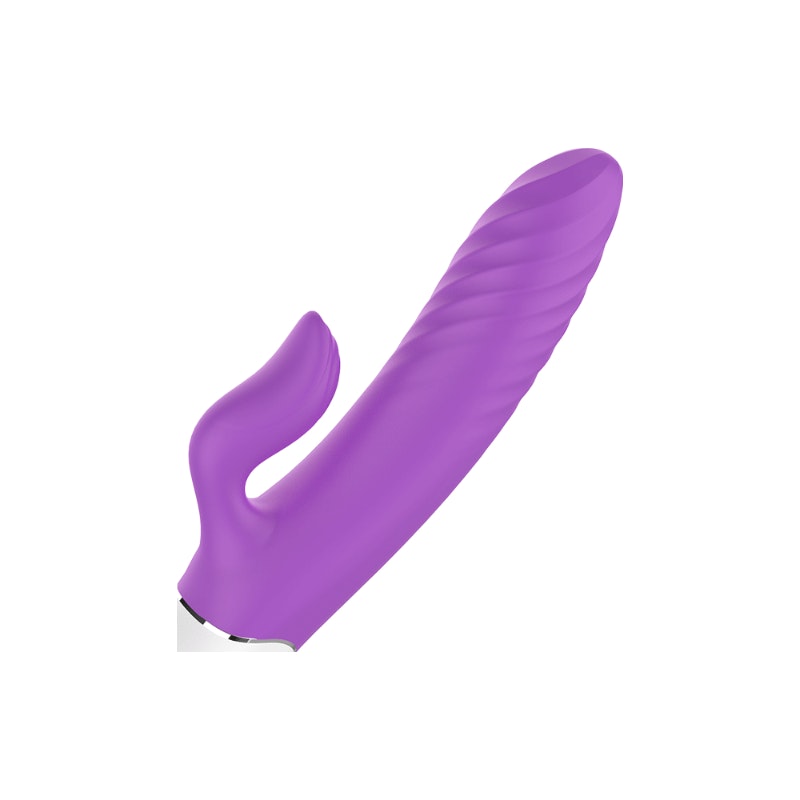 Thrusting Rabbit Vibrator Purple