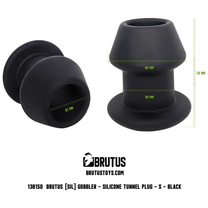 Silicone Tunnel Plug Small Gobbler - By Brutus