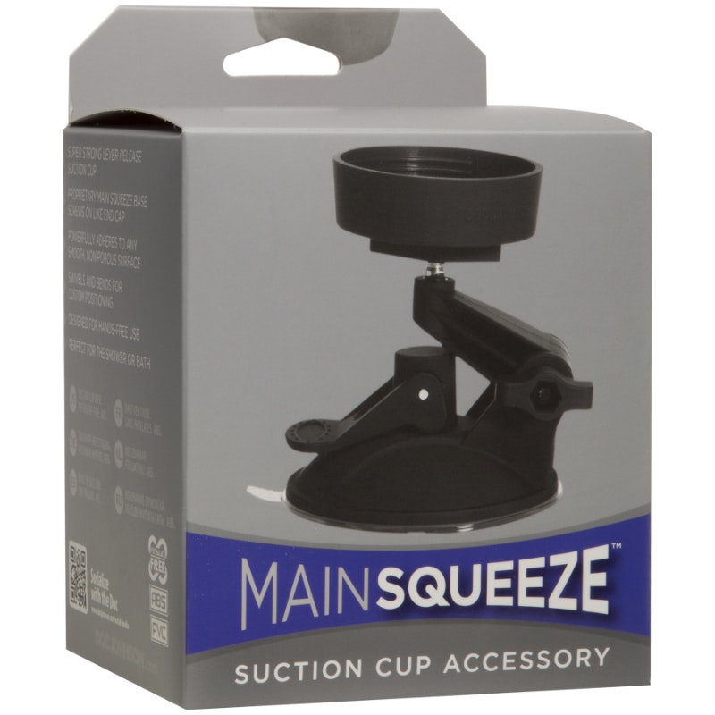 Suction Cup Fleshlight Masturbator Accessory Black