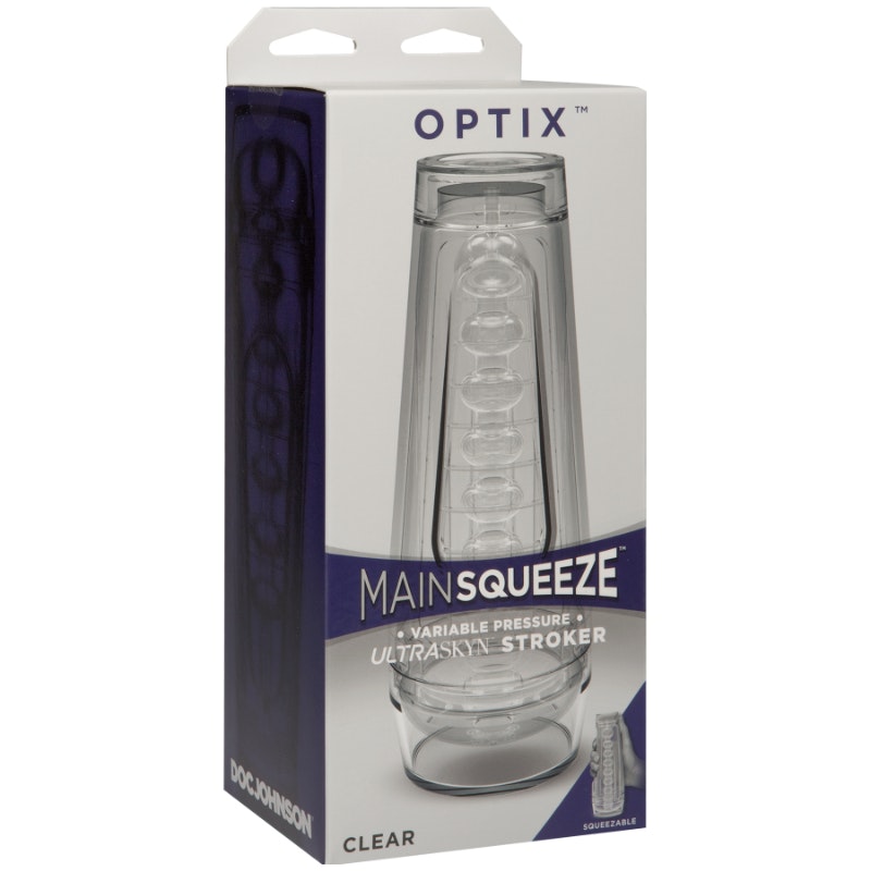 Optix Crystal Fleshlight Masturbator Clear