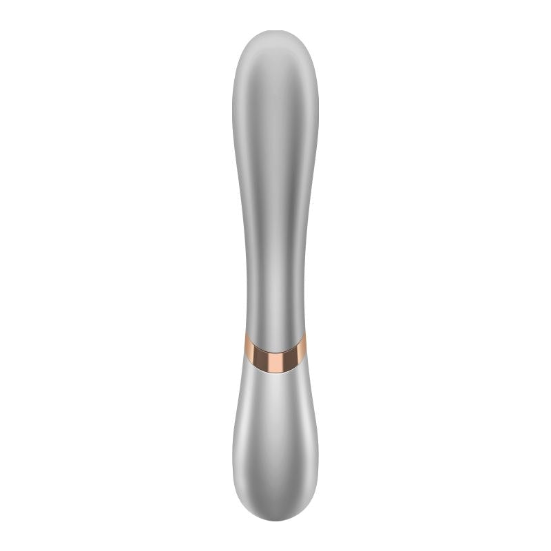 Satisfyer Hot Lover Rabbit Vibrator Silver