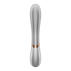 Satisfyer Hot Lover Rabbit Vibrator Silver