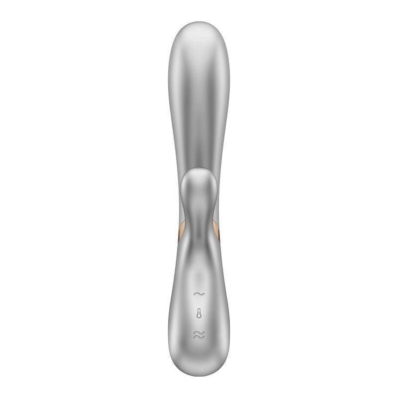 Satisfyer Hot Lover Rabbit Vibrator Silver