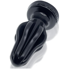 Airhole-1 Finned Buttplug Black - By OxBalls