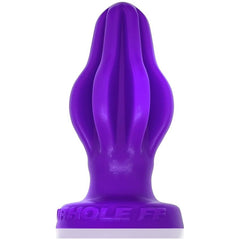 Airhole-1 Finned Buttplug Purple - By Oxballs