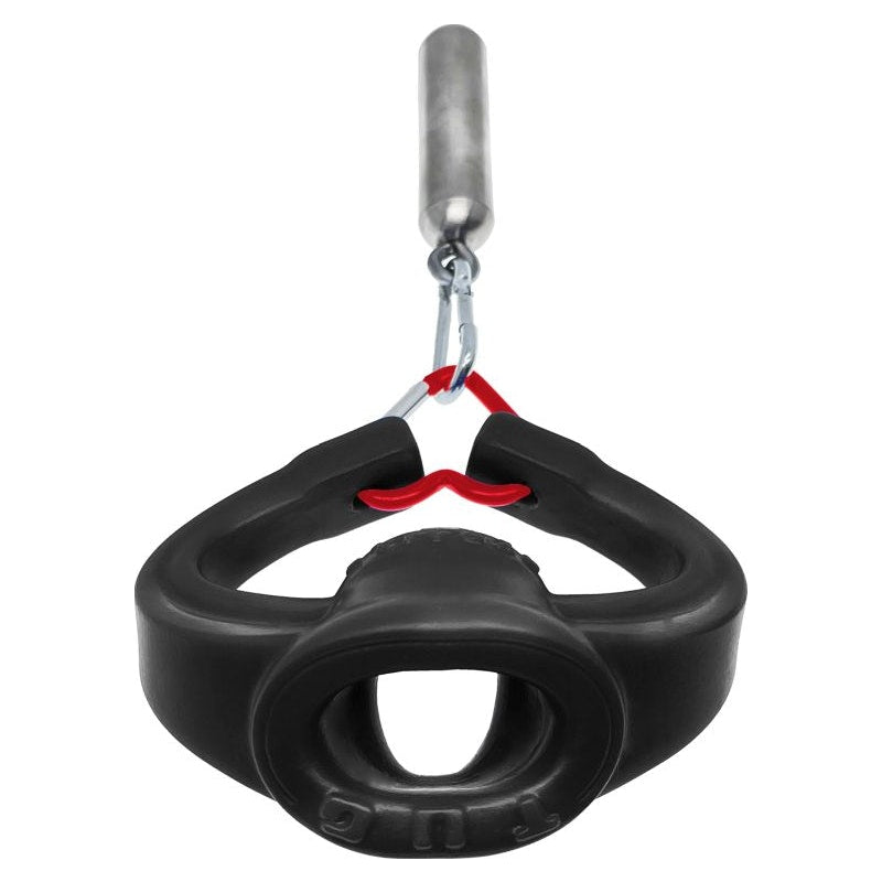 Weighted Tug Pull Down Ball-stretcher Black - By Oxballs