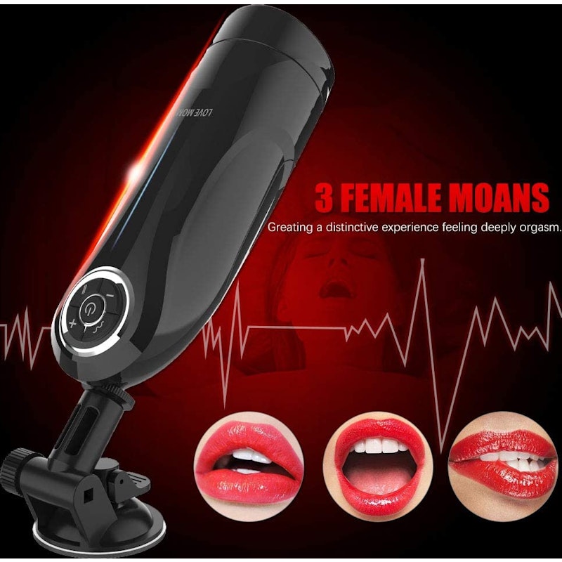 Hands Free Stand With Auto Thrusting Stroker Masturbator