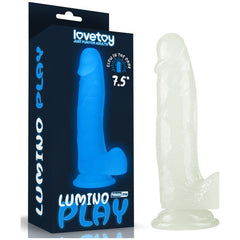 7.5 Inch Glow In The Dark Dildo Lumino Play