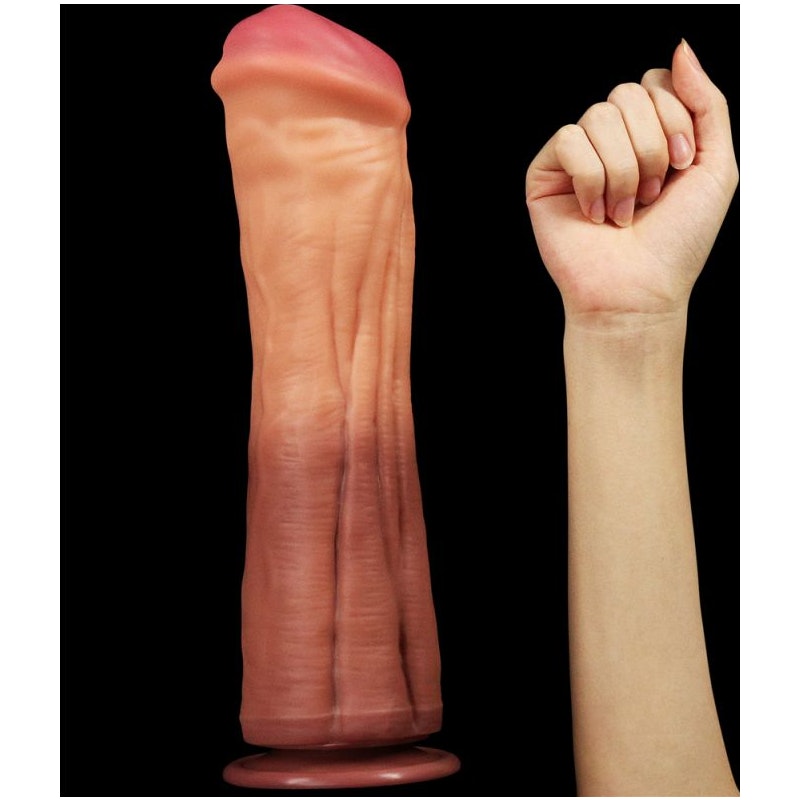 Large Realistic Horse Cock Dildo 12 Inch